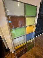 Glas in Lood Paneel - Vintage Decoratie, H 84 x B 45, Ophalen of Verzenden