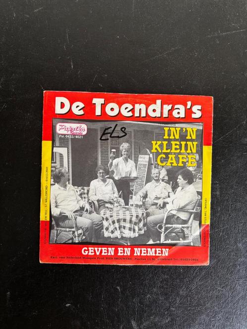 De Toendra's - In 'N Klein Cafe - 1983 - Belgische persing, Cd's en Dvd's, Vinyl Singles, Gebruikt, Single, Nederlandstalig, 7 inch