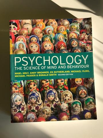 Psychology studieboek (Holt, ISBN: 9780077136406) beschikbaar voor biedingen