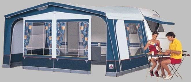 Dorema rhodos voortent omloopmaat 14, Caravans en Kamperen, Kampeeraccessoires, Gebruikt, Ophalen