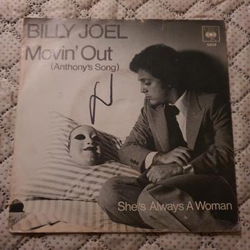 Billy Joel  - Movin out / She's Always a woman  beschikbaar voor biedingen