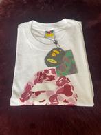 bathing ape t-shirt helemaal nieuw en in top conditie, Kleding | Heren, T-shirts, Wit, Ophalen of Verzenden, Zo goed als nieuw