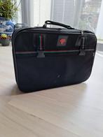 zwarte retro vintage koffer, Ophalen of Verzenden, Gebruikt, 60 tot 70 cm, 35 tot 45 cm