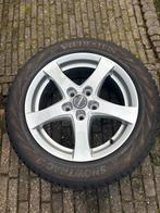 Winterbanden (4 stuks) met velg Mazda 6 - Bijna Nieuw!, Auto-onderdelen, Banden en Velgen, Ophalen, Gebruikt, 16 inch, Band(en)