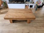 Robuuste houten salontafel - zware kwaliteit, Ophalen, 50 tot 100 cm, Vierkant, 50 tot 100 cm