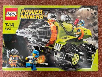 Lego 8960 Power Miners Thunder Driller donderboor NIEUW