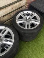 Audi Velgen 19 inch met Zomerbanden, Auto-onderdelen, Banden en Velgen, Ophalen, 18 inch, Gebruikt, Banden en Velgen