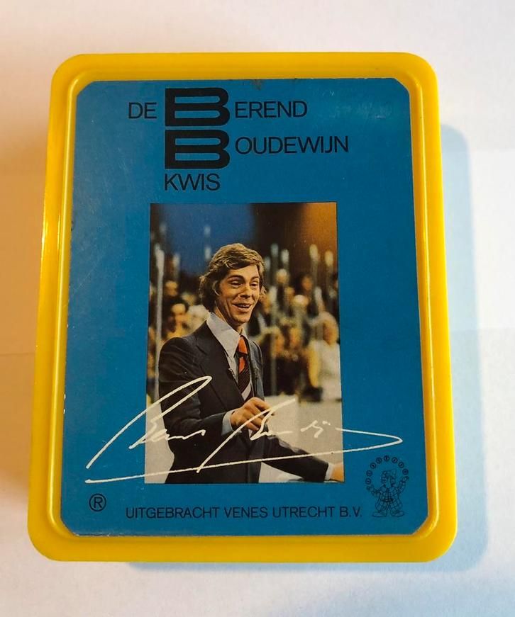 Berend Boudewijn Kwis Spel (1972), Hobby en Vrije tijd, Gezelschapsspellen | Overige, Zo goed als nieuw, Ophalen of Verzenden