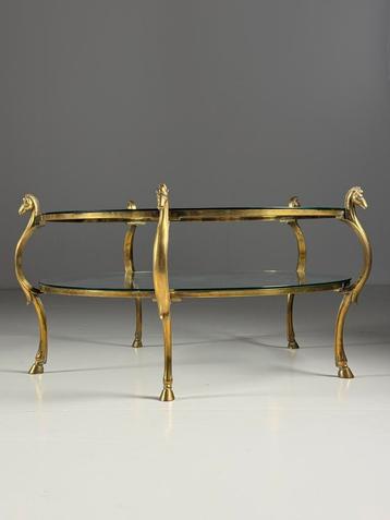 Salontafel messing vintage beschikbaar voor biedingen