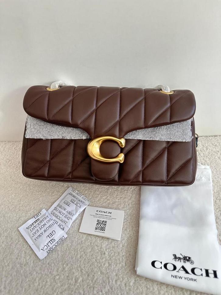 Nieuwe Coach Tabby 26 Bruin, Sieraden, Tassen en Uiterlijk, Tassen | Damestassen, Nieuw, Handtas, Bruin, Ophalen of Verzenden