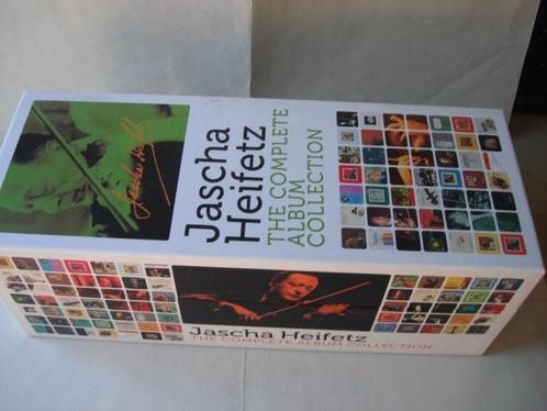 Jascha Heifetz , The Complete Album Collection, Cd's en Dvd's, Cd's | Klassiek, Zo goed als nieuw, Overige typen, Barok, Boxset