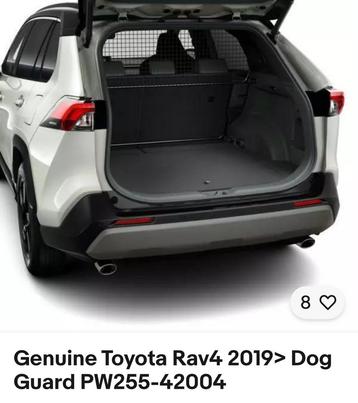 Gevraagd. Hondenrek Toyota Rav4 vanaf BJ 2019 > beschikbaar voor biedingen