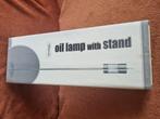 RVS Olielamp voor buiten, Tuin en Terras, Buitenverlichting, Minder dan 50 watt, Overige typen, Nieuw, Ophalen of Verzenden