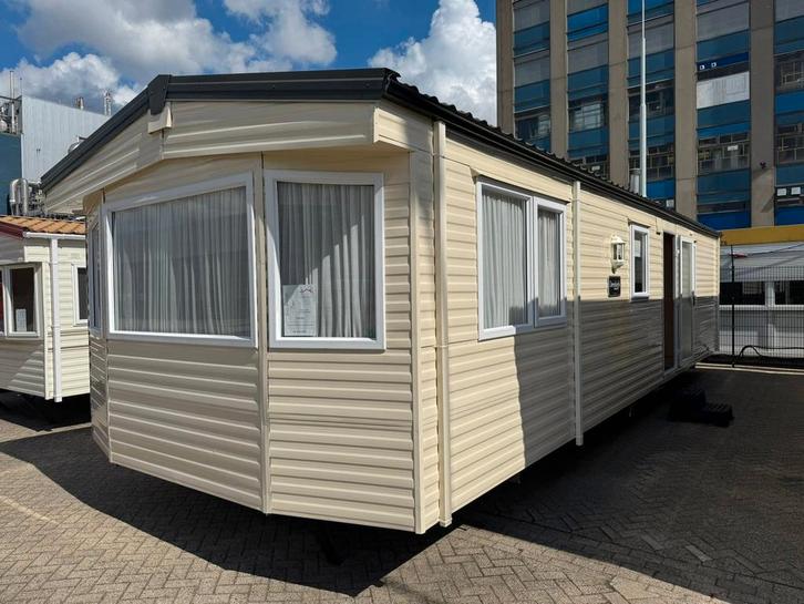 **November aanbieding Delta Denbigh 10.50 x 3.80 19.950,-**, Caravans en Kamperen, Stacaravans, tot en met 4, Ophalen