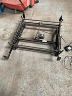 Bedlift mahoton, electrische heftafel 300kg, Ophalen, Eenpersoons, Wit, Zo goed als nieuw