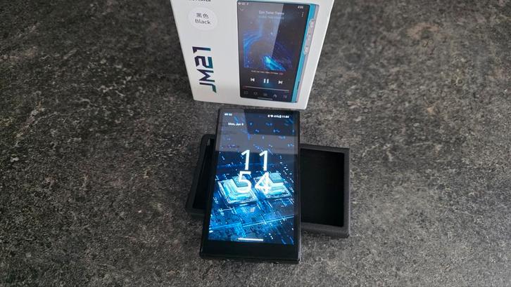 Fiio JM21 Zwart - Zo goed als nieuw + Leren Cover, Audio, Tv en Foto, Mp3-spelers | Apple iPod, Zo goed als nieuw, Overige types