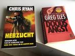 Hebzucht en Doodsangst, 2 detectiv/ trillers, Ophalen of Verzenden, Zo goed als nieuw
