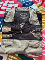 Hard Rock Cafè London safari shirt size M new without tags, Beige, Ophalen of Verzenden, Halswijdte 39/40 (M), Zo goed als nieuw