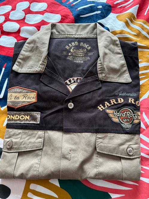 Hard Rock Cafè London safari shirt size M new without tags, Kleding | Heren, Overhemden, Zo goed als nieuw, Halswijdte 39/40 (M)