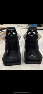 Set  RaceTech kuip stoelen Tim & Tom Coronel., Auto diversen, Autosport-onderdelen, Gebruikt, Ophalen