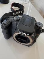 Sony A100 spiegelreflexcamera (body) 10.2 MP, Audio, Tv en Foto, Fotocamera's Digitaal, Ophalen, Spiegelreflex, 10 Megapixel, Zo goed als nieuw