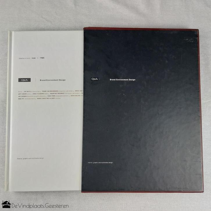QuA Brand Environment Design – moderne merk vormgeving, Boeken, Kunst en Cultuur | Fotografie en Design, Zo goed als nieuw, Overige onderwerpen