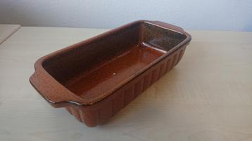 Retro vintage cactusbak bloempot bruin afm. 26x12 cm beschikbaar voor biedingen