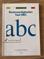 Basisvaardigheden Taal HBO, Ophalen of Verzenden, Beta, Zo goed als nieuw, HBO