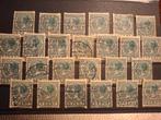25 Wilhelmina roltanding 5 cent, Postzegels en Munten, Postzegels | Nederland, Ophalen of Verzenden, T/m 1940, Gestempeld
