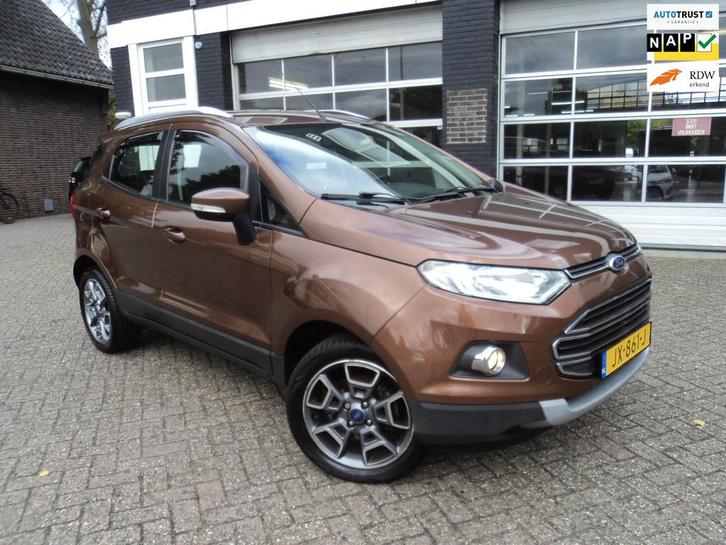 Ford EcoSport 1.0 EcoBoost Titanium Cruise Leer Stoelverwarm, Auto's, Ford, Bedrijf, Te koop, Ecosport, ABS, Airbags, Airconditioning