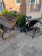 Fiets gazelle opoe fiets met basil mand en drager, Fietsen en Brommers, Ophalen, GAZELLE