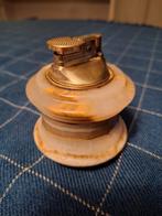 Vintage Aansteker met Onyx Basis, Ophalen of Verzenden