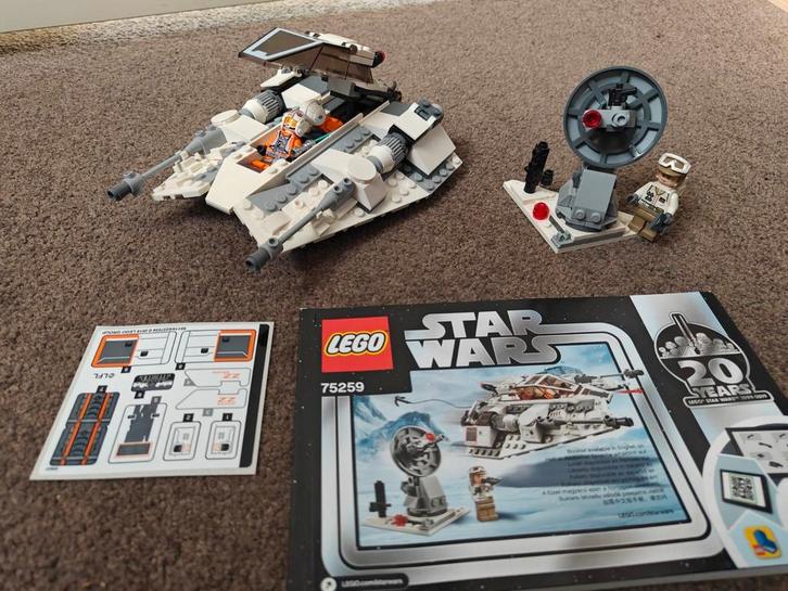 Lego 75259 20 years Snowspeeder, Kinderen en Baby's, Speelgoed | Duplo en Lego, Zo goed als nieuw, Lego, Complete set, Ophalen of Verzenden