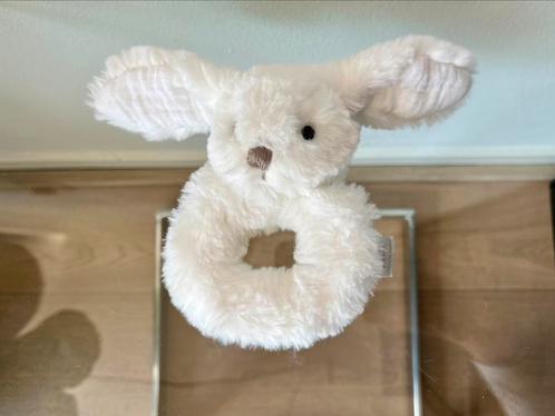 Zara Home rammelaar konijn knuffel wit, Kinderen en Baby's, Speelgoed | Knuffels en Pluche, Zo goed als nieuw, Konijn, Ophalen of Verzenden