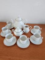 Eschenbach servies, wit met goud randje, Ophalen of Verzenden, Nieuw, Kop en/of schotel