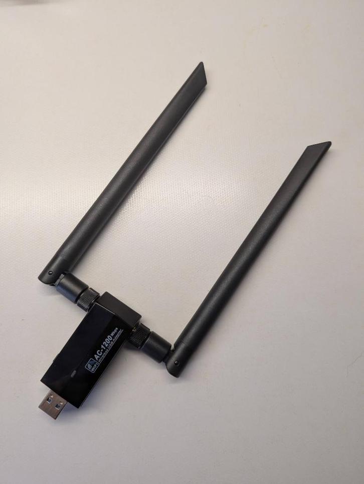 USB Wireless Wifi Adapter AC-1200, Computers en Software, WiFi-versterkers, Zo goed als nieuw, Verzenden