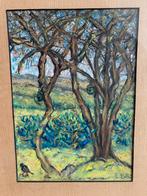 Boom, 1937 expressionisme Emma Portheine-Rink (1881-1974), Antiek en Kunst, Kunst | Schilderijen | Klassiek, Ophalen of Verzenden