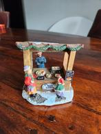 Wafelkraam miniatuur kerstdorp. Typisch Hollands, Ophalen of Verzenden