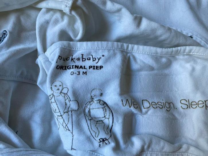 Puckababy piep - inbakerslaapzak 0-3m, Kinderen en Baby's, Dekens, Slaapzakjes en Inbakerproducten, Gebruikt, Bakerzak of Bakerdoek