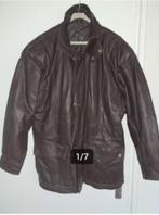 Herenjas, Jack donkerbruin leer mt 52 I.z.g.st., Ophalen of Verzenden, Gedragen, Overige maten, Bruin