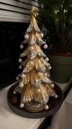 Gouden decoratieve kerstboom met parels, Ophalen of Verzenden, Nieuw