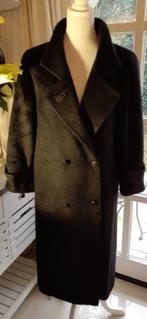 Chique, ZWARTE alpaca/lama-jas Modell, 38-40/M, ZGAN., Kleding | Dames, Jassen | Winter, Ophalen of Verzenden, Zo goed als nieuw