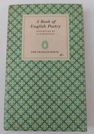 A book of english poetry *Chaucer to Rossetti* beschikbaar voor biedingen