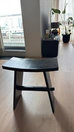Indonesisch side/salontafel, 100 tot 150 cm, Teakhout, Ophalen of Verzenden, Zo goed als nieuw