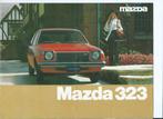 Brochure Mazda 323 1977, Ophalen of Verzenden, Zo goed als nieuw, Mazda