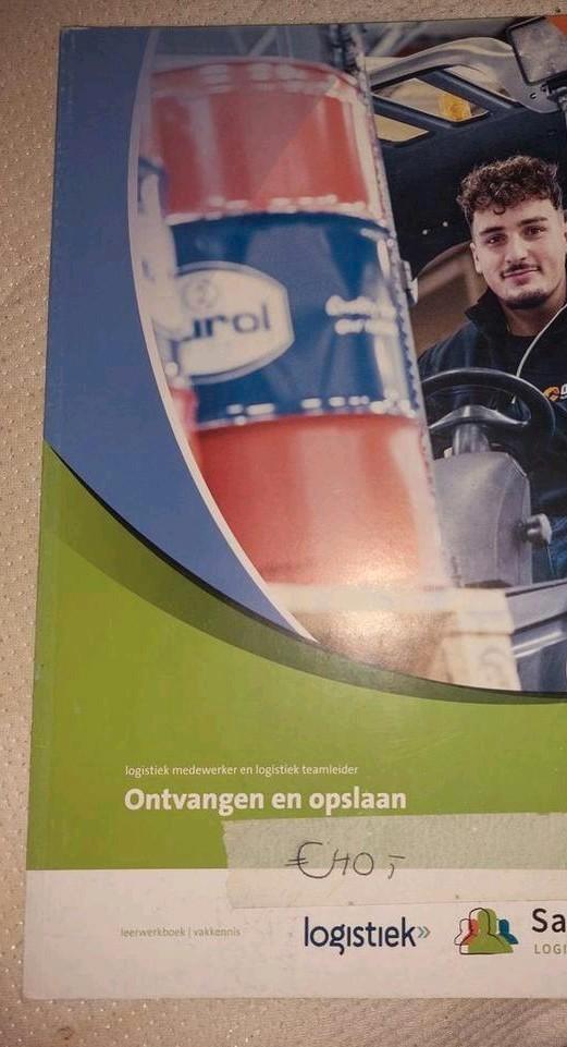 Ontvangen en opslaan | mbo2 logistiek medewerker, Boeken, Schoolboeken, Nieuw, Overige vakken, Overige niveaus, Ophalen of Verzenden