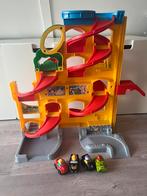 Fisher Price little people wheelies racebaan, Ophalen, Zo goed als nieuw, Handmatig, Overige merken