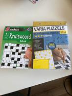 Puzzelboekjes Sanders Kruiswoord en Varia Puzzels, Ophalen of Verzenden, Nieuw, Puzzelboek
