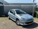 Peugeot 206 1.4 Air-line 2 - NWE APK - Airco - Cruise, Auto's, Voorwielaandrijving, Stof, Zwart, 4 cilinders