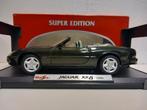 Jaguar XK 8 cabriolet donker groen Maisto 1:18 KRD, Hobby en Vrije tijd, Modelauto's | 1:18, Ophalen of Verzenden, Zo goed als nieuw